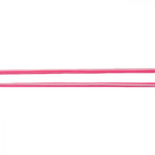 Gummiband Multicolor Twisted 5 mm Hellrosa/Pink/Rosa